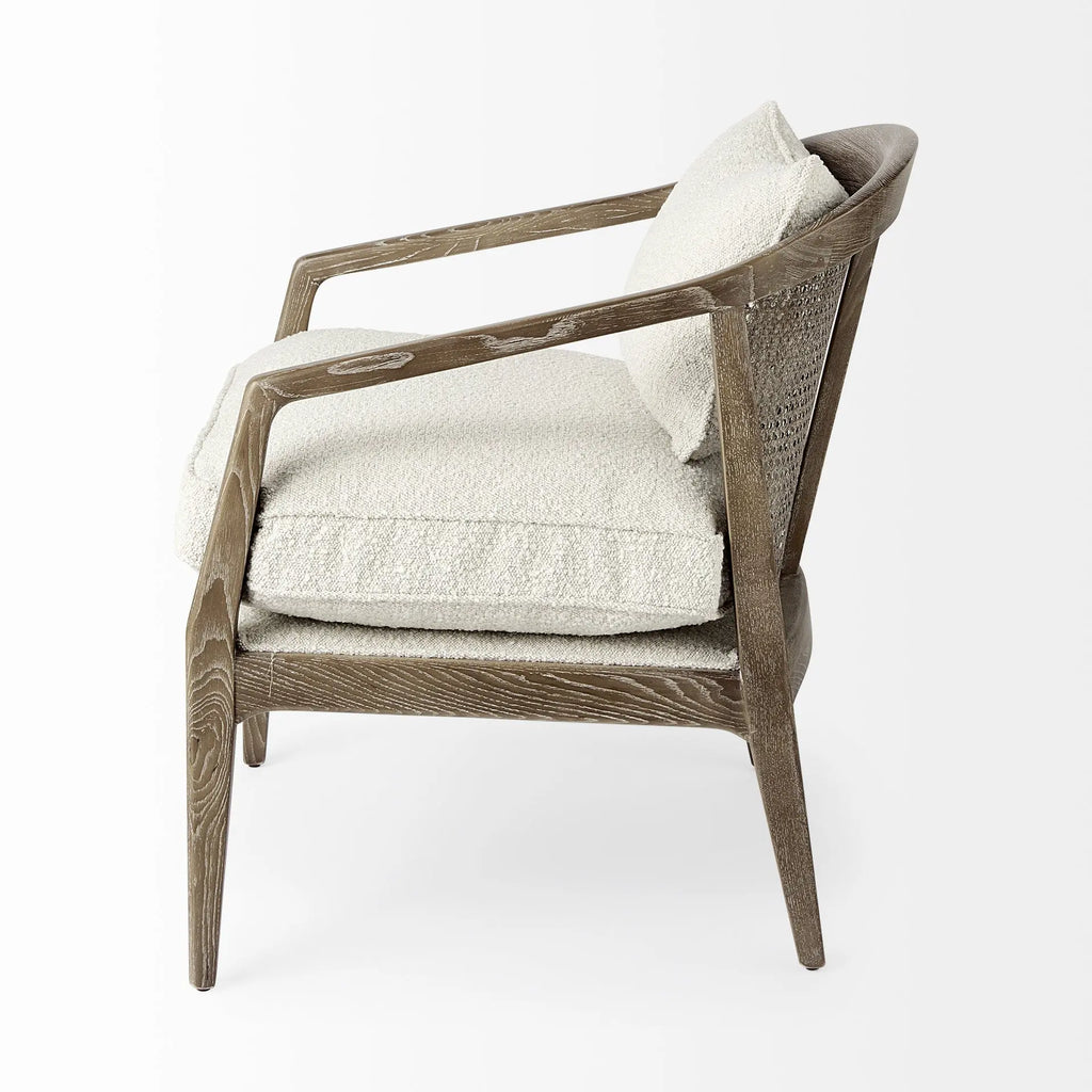 Fusion Light Cane Back Arm Chair-2
