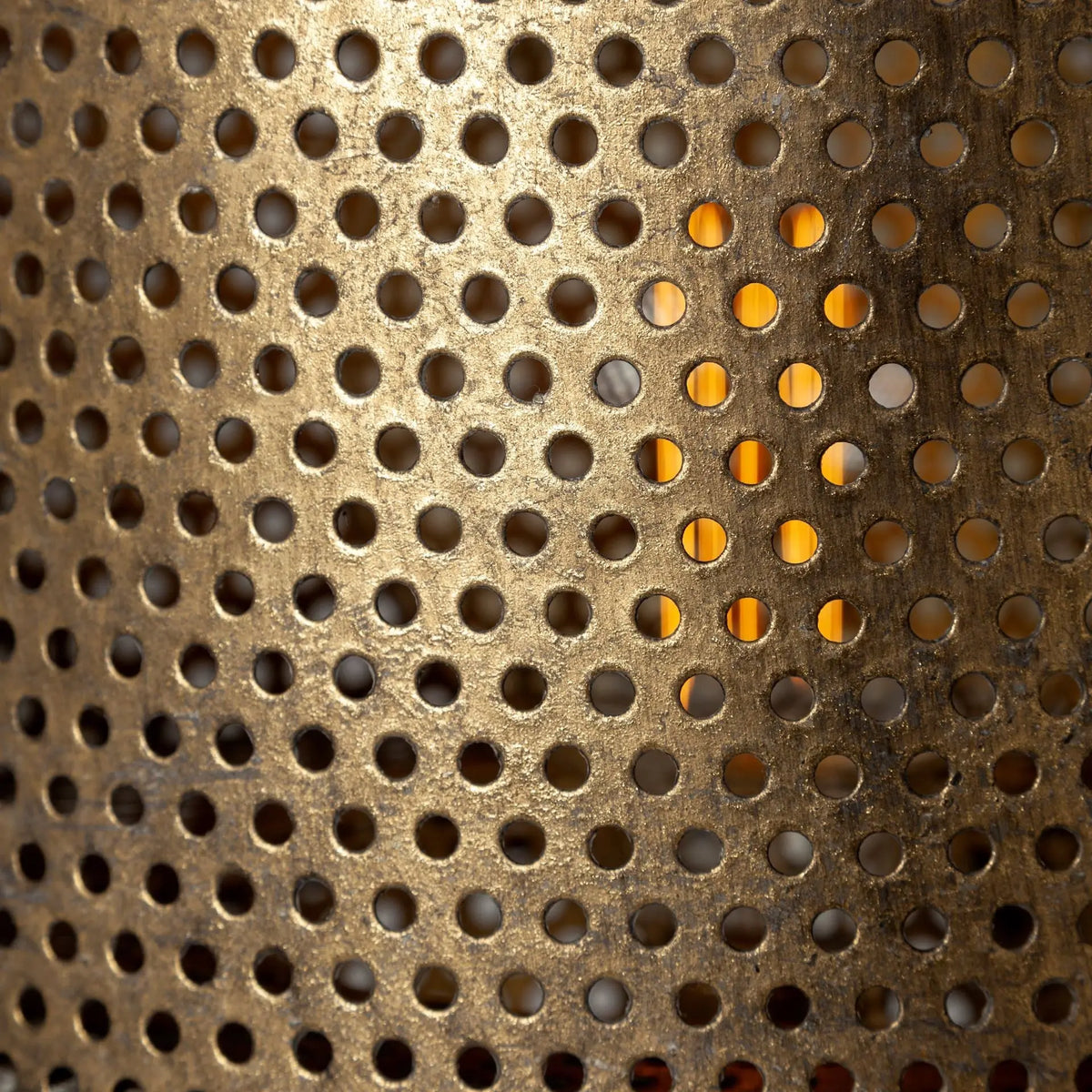 Gold Textured Tripod Floor Lamp-2