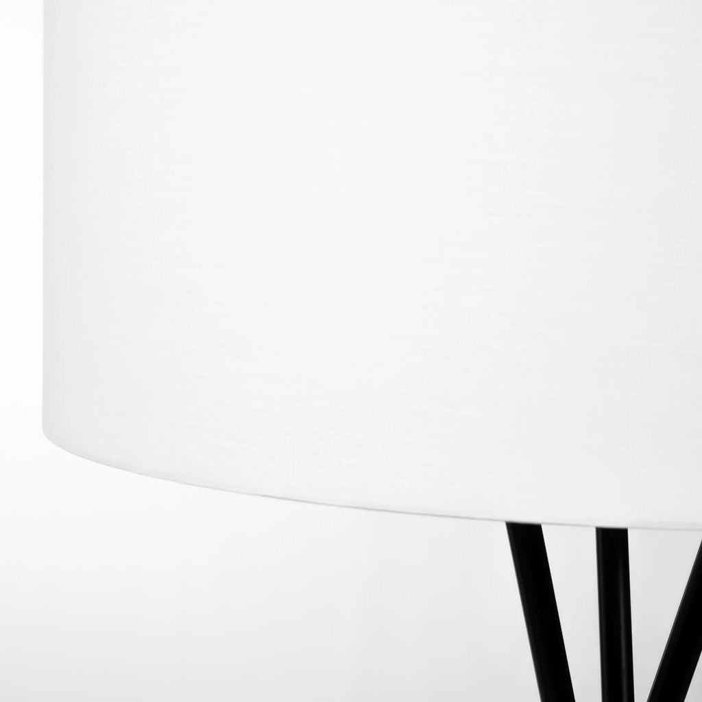Black Metal Tripod Floor Lamp-4