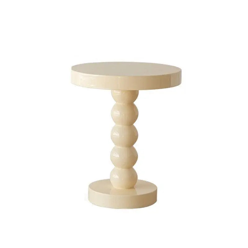 Vintage Solid Wood Round Side Table - Londecor