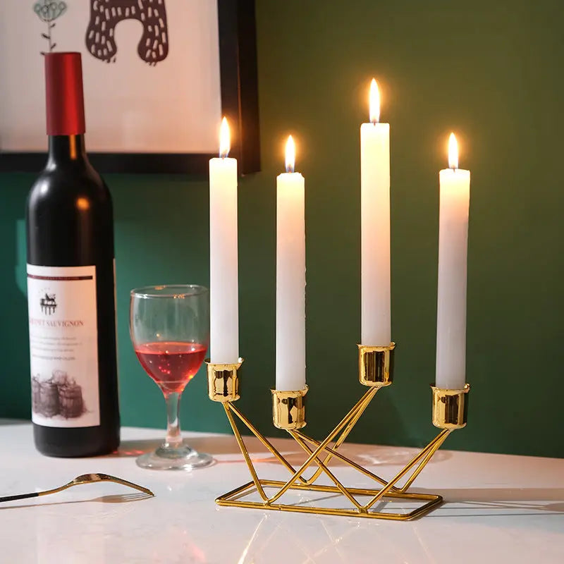 Candlelight Dinner Props Candle Holder Ornaments Londecor
