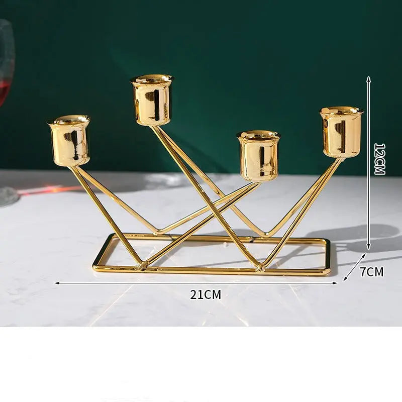 Candlelight Dinner Props Candle Holder Ornaments Londecor