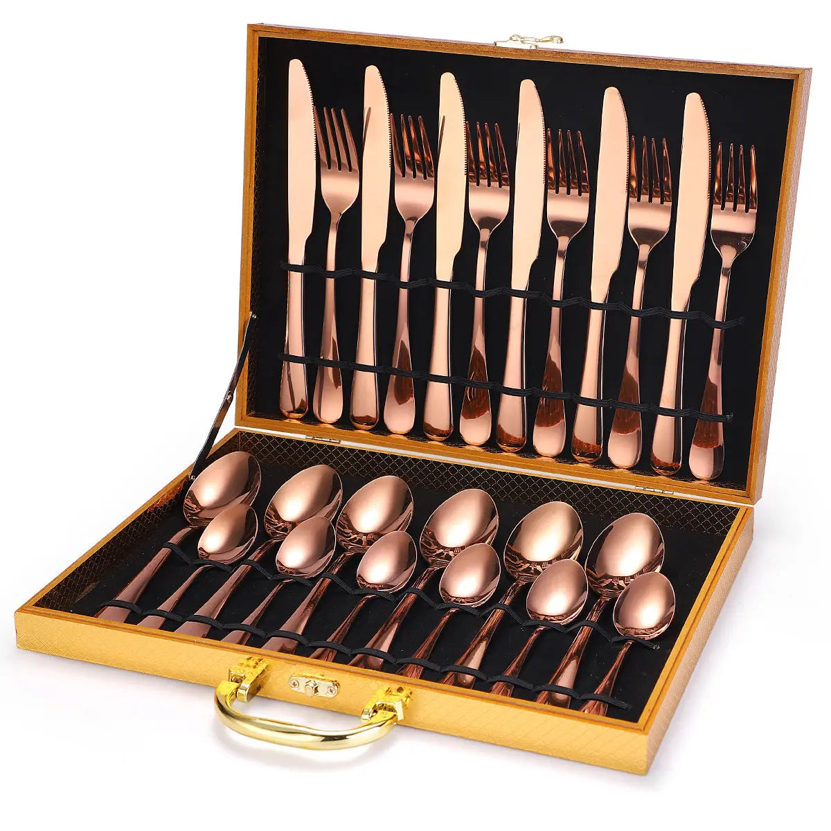 perfect gift 24 Pcs Cutlery Set Londecor