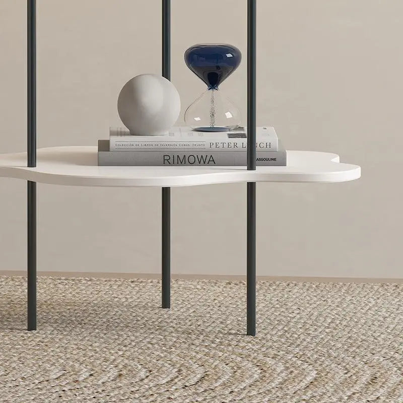 Cloud Side Table Polygonal Shaped Modern Minimalist Shelf - Londecor