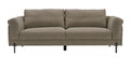 Contemporary 84" Tan Sofa With Two Cushions-0