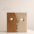 Ceramic Face Vase Decoration Londecor