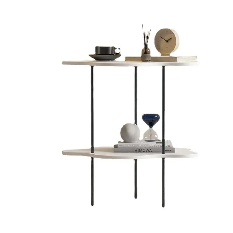 Cloud Side Table Polygonal Shaped Modern Minimalist Shelf - Londecor