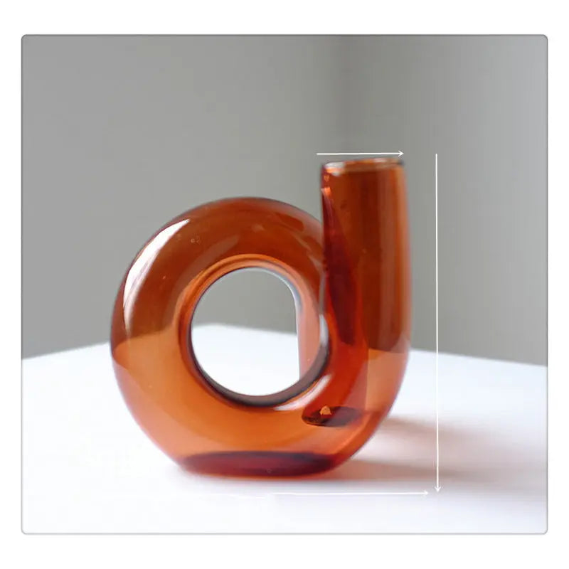 Glass candle holder Londecor