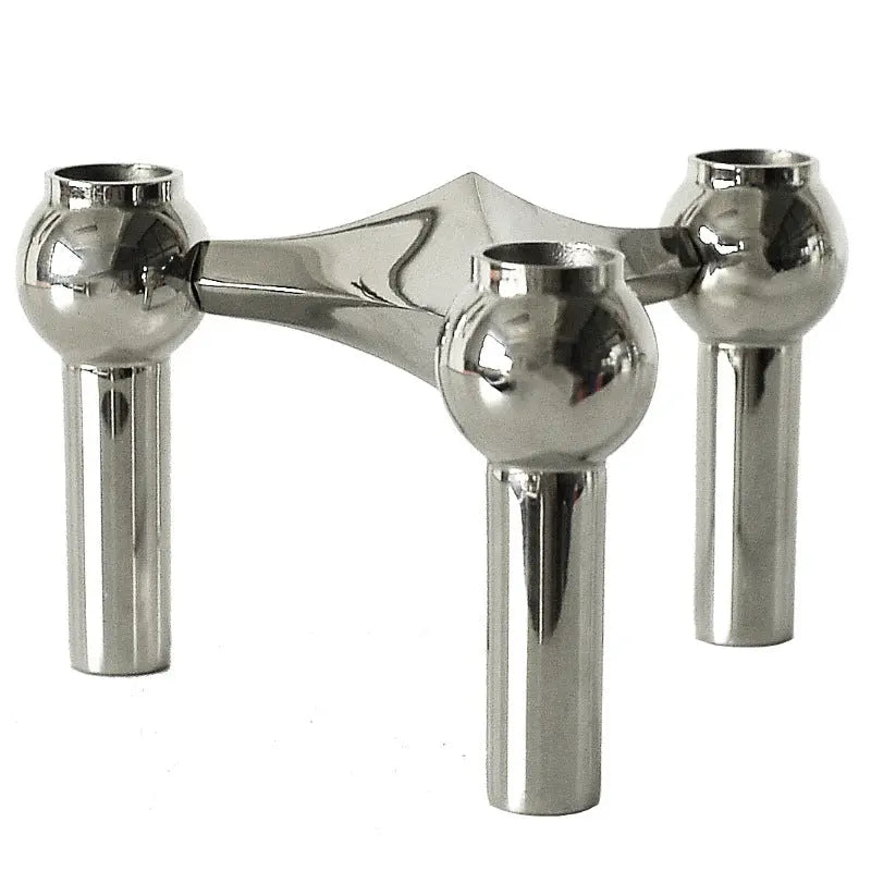 Stainless Steel Stackable Candle Holder Londecor