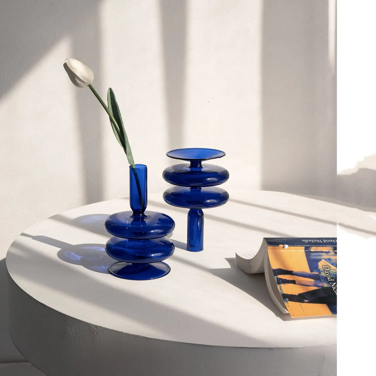Original Klein Blue Vase Ornament Londecor