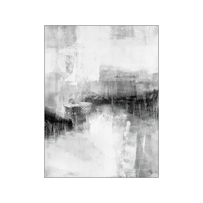 Nordic Simple Gray Abstract Texture Decorative Painting Londecor