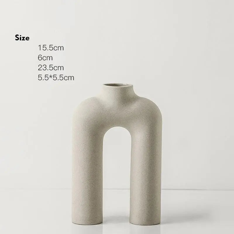 Minimalist Dried Flower Arrangement Vase - Londecor