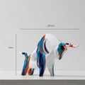 Nordic Camouflage Cow Ornaments - Londecor