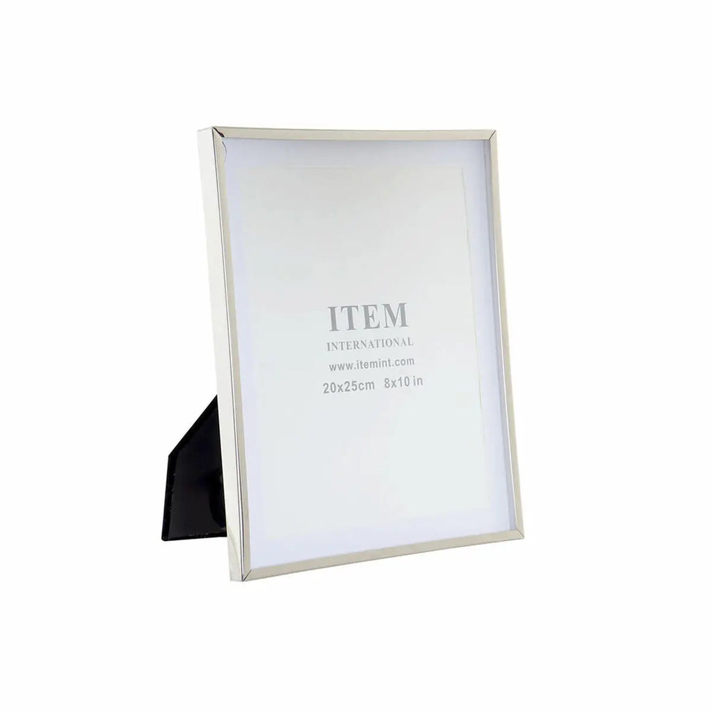 Photo frame DKD Home Decor Silver Metal Crystal Plastic Traditional 25 x 2 x 30 cm-0