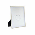 Photo frame DKD Home Decor Silver Metal Crystal Plastic Traditional 25 x 2 x 30 cm-0