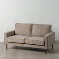 Sofa 163 x 87 x 90 cm Synthetisch materiaal Metaal Taupe-10