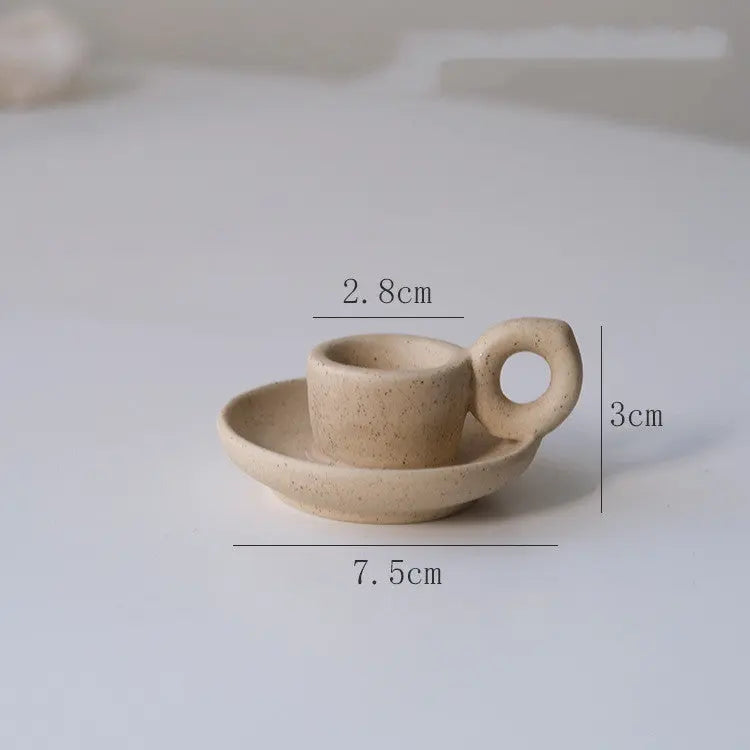 Nordic Style Simple Ceramic Candlestick Londecor