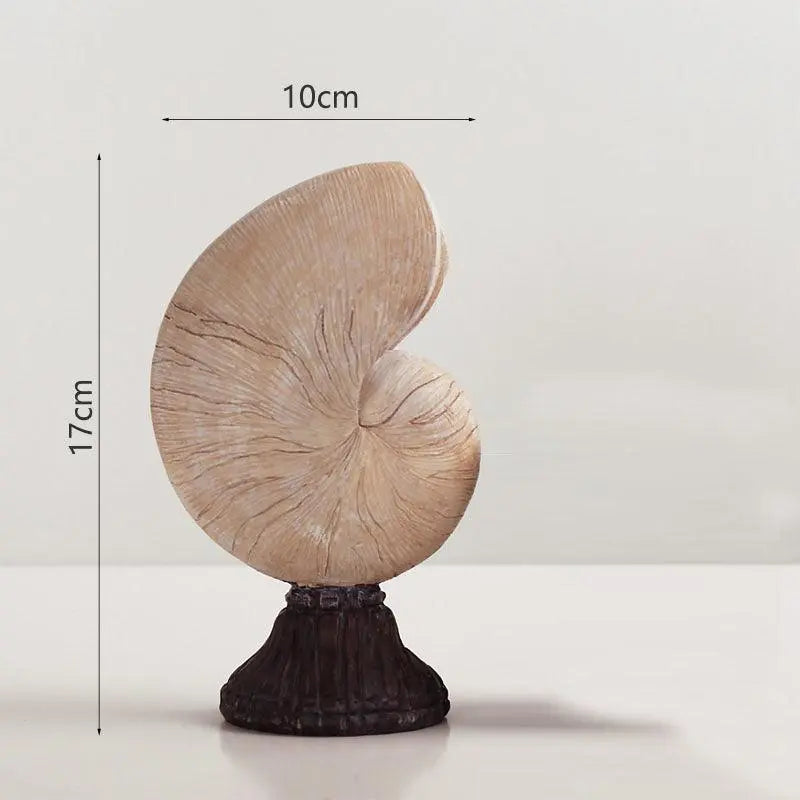 Resin Shell Ornament-Beach House - Londecor
