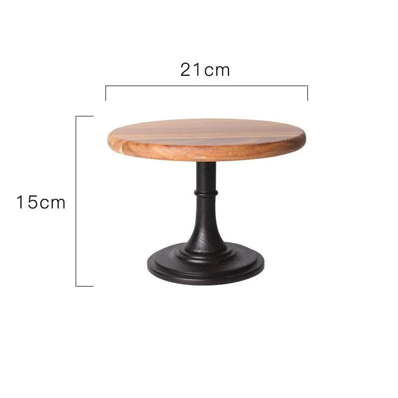 Wood Tray dessert cake stand - Londecor