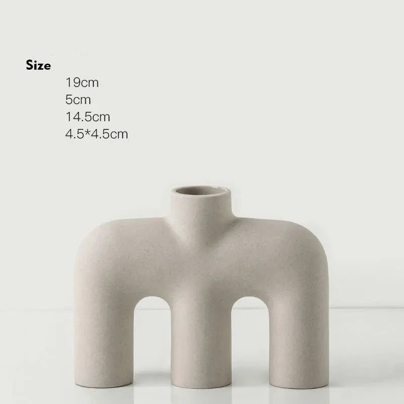 Minimalist Dried Flower Arrangement Vase - Londecor
