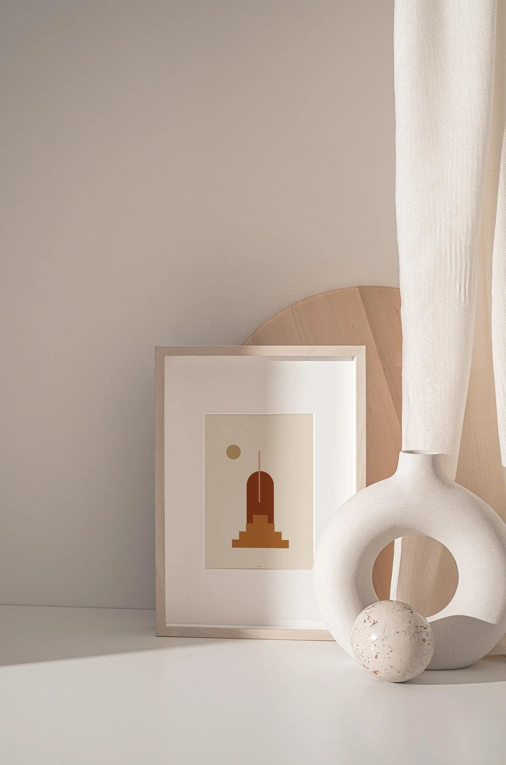 Modern Abstract Geometric II-2