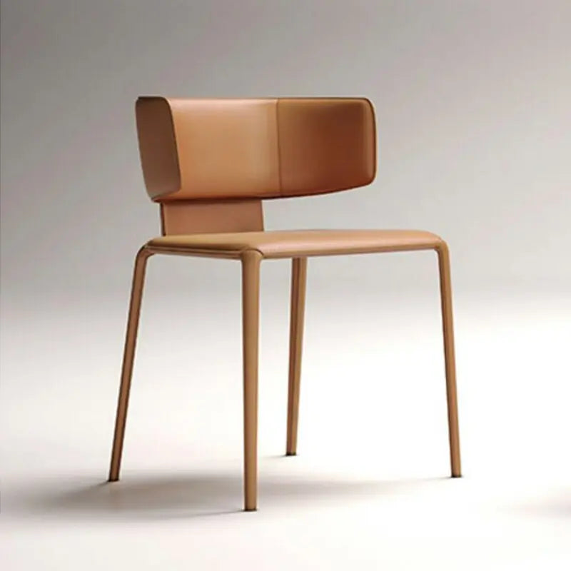Italian Minimalist Dining Chairs Modern Simple Dining Room Chair Home Designer Light Luxury Chair with Backrest Nordic Chair Londecor