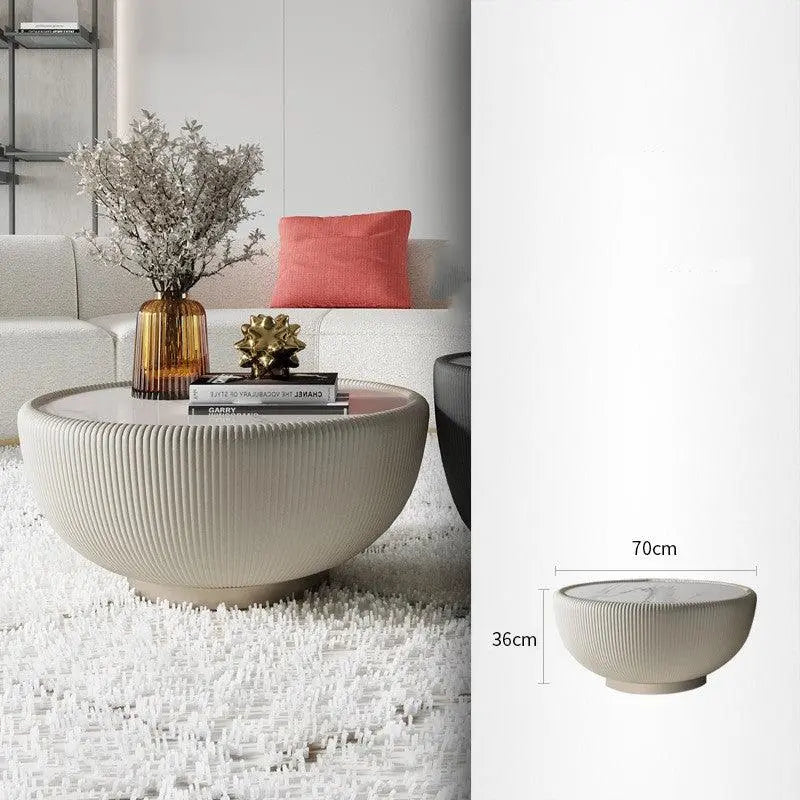 Modern Luxury Round Coffee Table Modern - Londecor