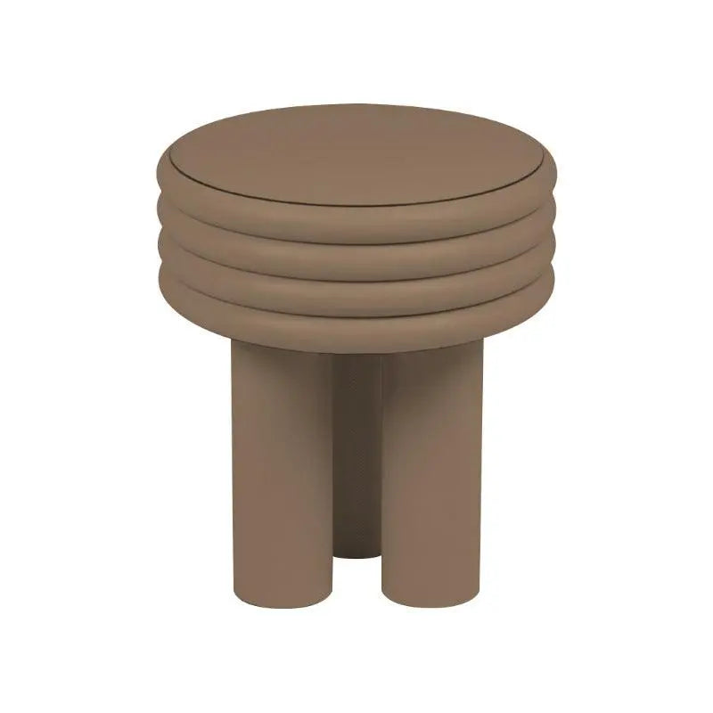 Luxury Round Low Stool - Londecor