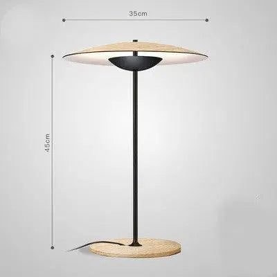 UFO Umbrella Wood Grain Desk Lamp - Londecor