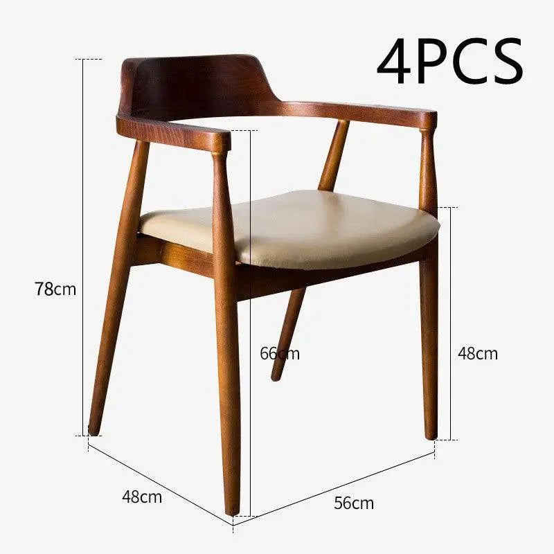 Solid Wood Dining Chairs - Londecor