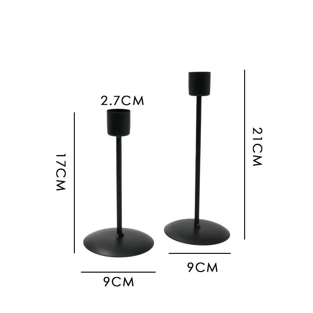 Wrought Iron Single Head Candle Holder Creative Londecor
