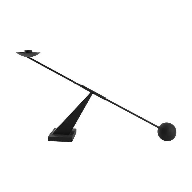 Modern Minimalist Creative Black Candlestick - Londecor