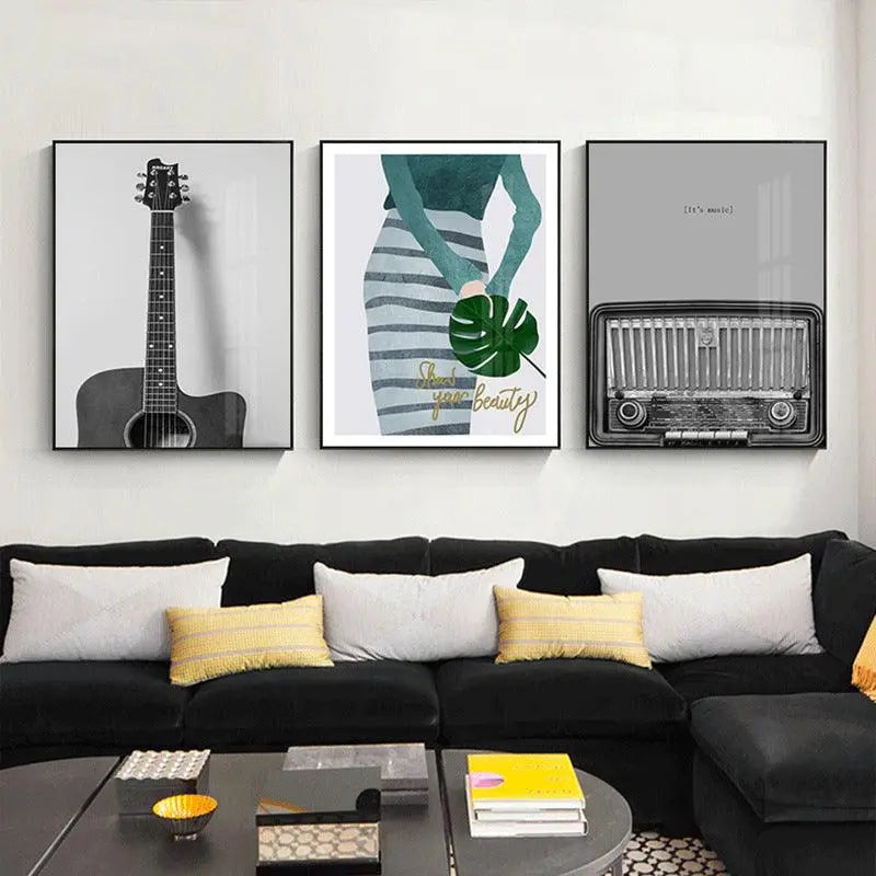 Living Room Decorative Painting - Londecor