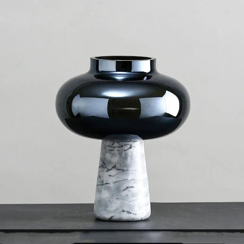 Marble Glass Vase - Londecor