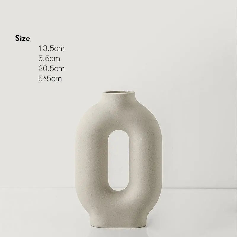 Minimalist Dried Flower Arrangement Vase - Londecor
