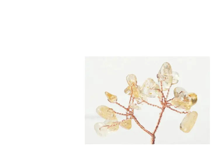 Natural Crystal Tree Ornaments Decoration Londecor