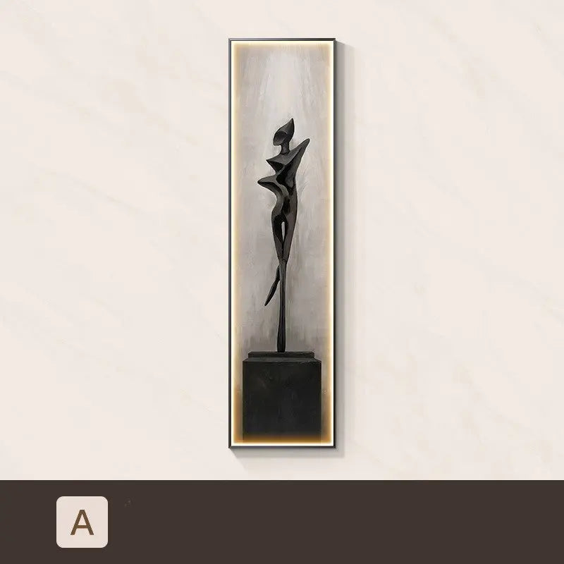 Luxury Led Luminous Entryway Decorative Painting Londecor
