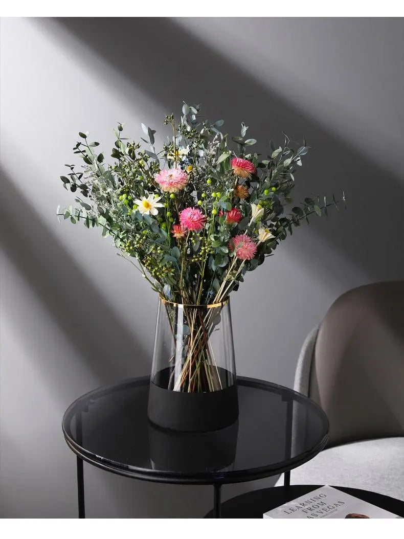 Glass Vase Creative Transparent Vase - Londecor